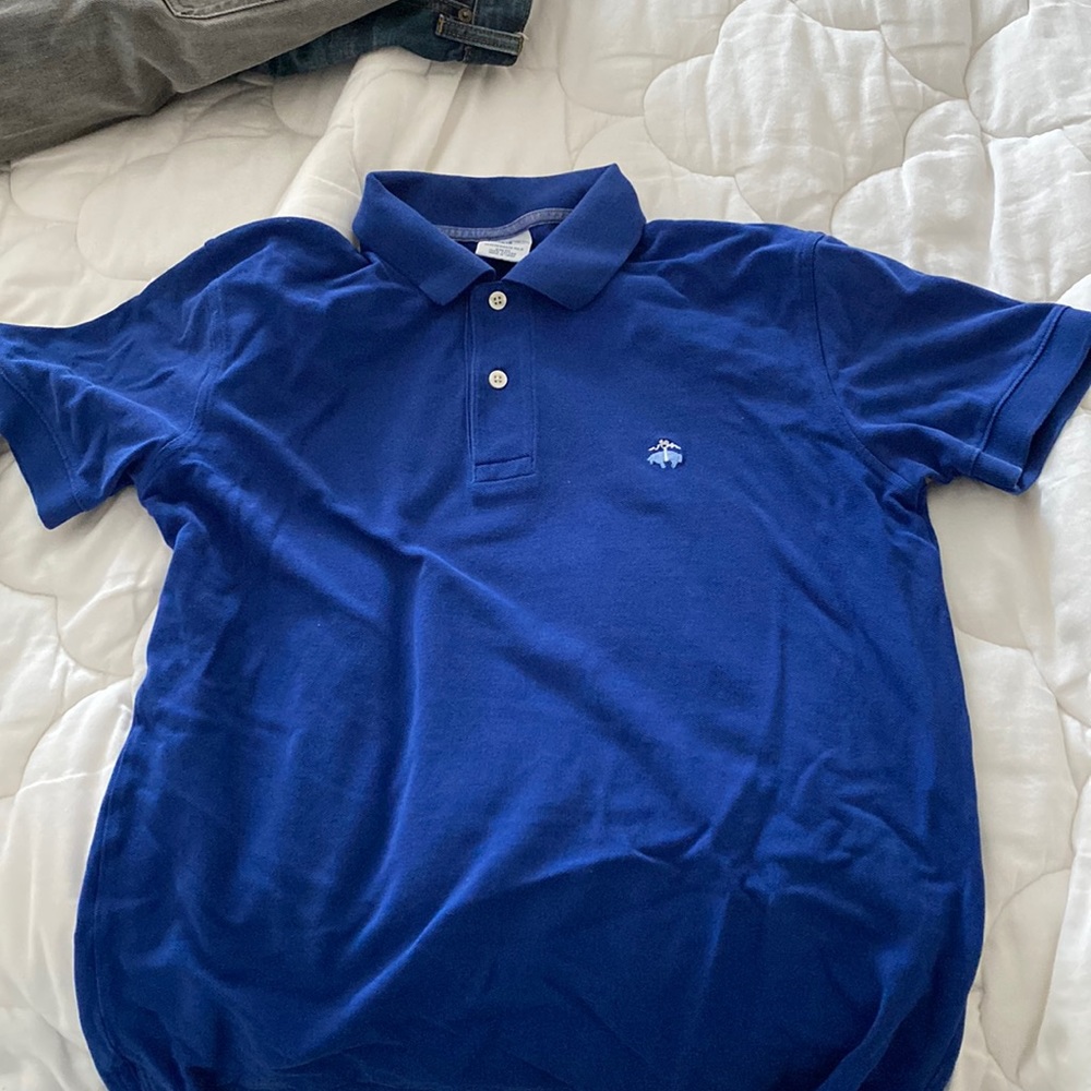 Brooks Brothers royal blue 1818 cotton polo size Small